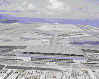 Passenger throughput in January and February at the  HKIA grew by almost 6%. 
