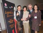 In support of the Toronto's Royal Ontario Museum's China Initiative, Hong Kong Ballet will perform in May the world's first-ever full length ballet to be accompanied with Chinese music, the Legend of the Great Archer. Joining the organizers at the announcement press conference was the Chinese Consul-General in Toronto, Madam Chen Xiaoling (second left)