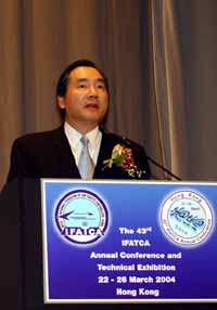 Secretary for Economic Development & Labour Stephen Ip said air traffic control services should be enhanced to meet future challenges.