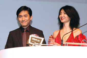 Celebrities attending the 29th  International Film Festival include internationally renowned Hong Kong film talents  Anthony Leung and Maggie Cheung.  