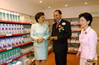 US-based Amway Corporation, one of the world's largest direct selling company, opened its Hong Kong flagship store in Causeway Bay.