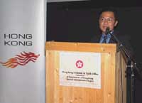 HKETO Deputy Director, Mr. Kenneth Cheng, told the audience attending the Vancouver HKFF  that the setbacks Hong Kong has suffered from in recent years could not dent the 'Hong Kong Spirit'.
