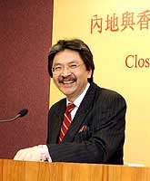 SCIT, John Tsang says CEPA has good potential to open many new business doors on the Mainland for Hong Kong, enhancing our attractiveness to overseas investors 