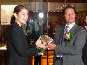 Leading Italian luxury jewellery brand, Damiani, opens its first Hong Kong store in the International Financial Centre in July.